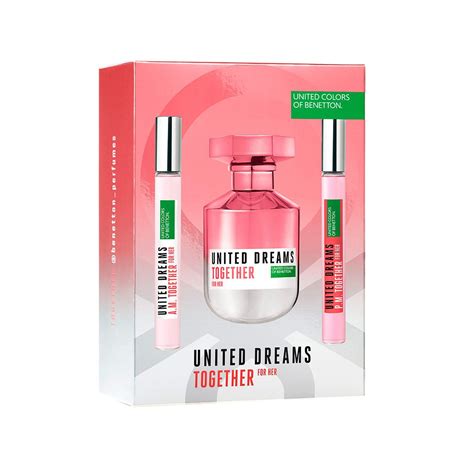 Fragancia Para Dama Benetton United Dreams Together For Her Edt 80