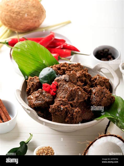 Rendang Padang Spicy Beef Stew From Padang Indonesia The Popular