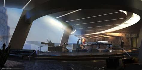Stark Tower Interior Concept Art World Apartment Design Tony Stark