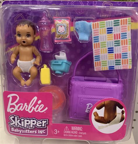 Dolls Bears BARBIE Dollhouse HUGGIES DIAPER BOX Pretend BABY NURSERY
