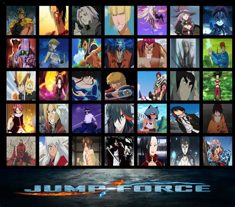 Jump Force Ii Character Roster 3 Dlc By Iamkingdomhearts1000 On