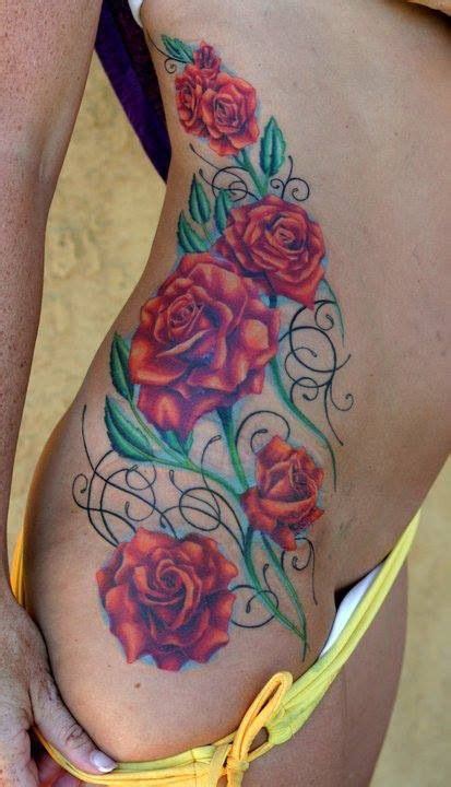 Beautiful Rose Side Piece Tattoo Tattoos Pinterest