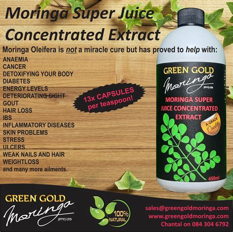 Moringa Super Juice Concentrated Extract Now Available Health Is Wealth