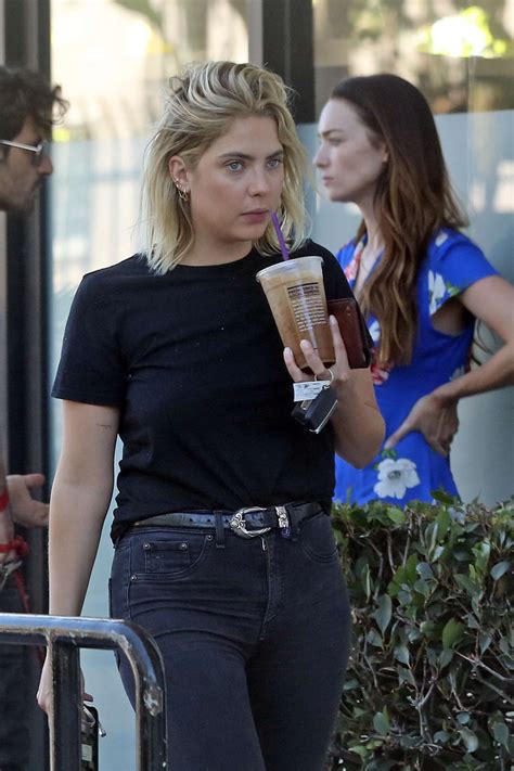 Ashley Benson At The Coffee Bean In West Hollywood Gotceleb