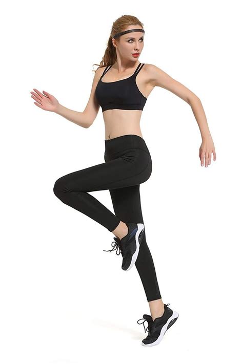 So slip on your yogas, leggings, tights, spandex and join in the fun! Yoga Pants for Women Workout Leggings Compression Pants Shapewear Tummy Control - Black ...