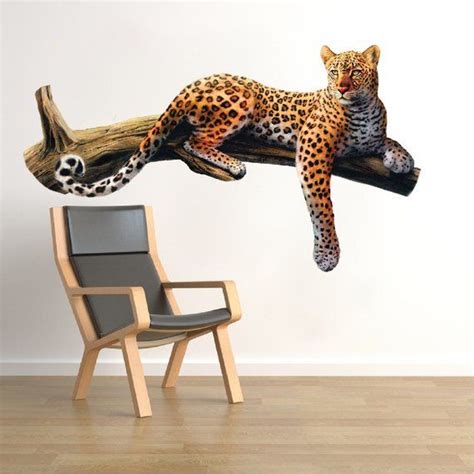 Clearance 75 Off Leopard Decals Leopard Wall Decals Animal Etsy
