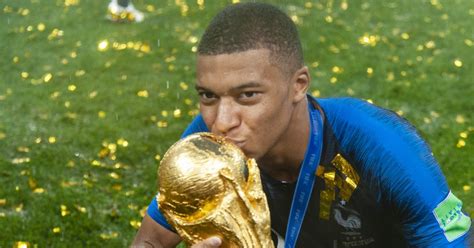 Kylian Mbappé Finale De La Coupe Du Monde De Football 2018 En Russie