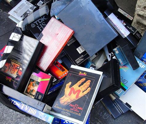 The Vhs And Cassette Tape Recycling Dilemma