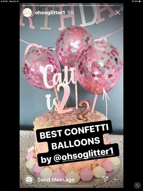Pin By Gwen Carol On Toppers Bday Confetti Balloons Balloons Bday