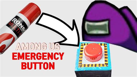 3d Print Among Us Emergency Button Youtube