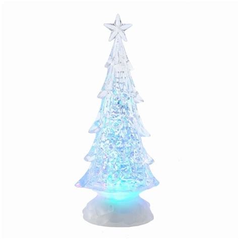 Led Light Up Glitter Water Tree Item 104108 The Christmas Mouse