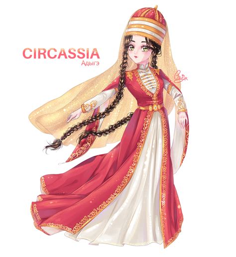 Artstation Circassian Dress