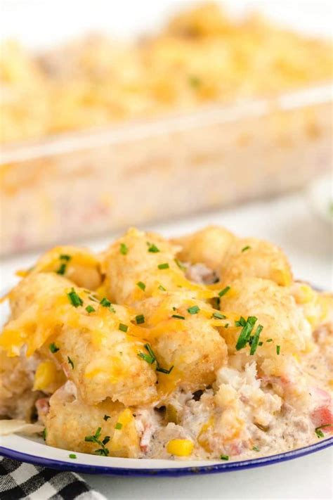 Easy Cowboy Casserole With Tater Tots Princess Pinky Girl
