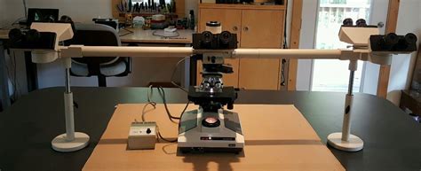 Olympus Microscope Bh2 Bh 2 5 Headed Teaching Microscope Nc Sc Va