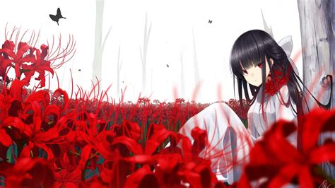 Red Anime Girl Wallpapers Top Free Red Anime Girl Backgrounds