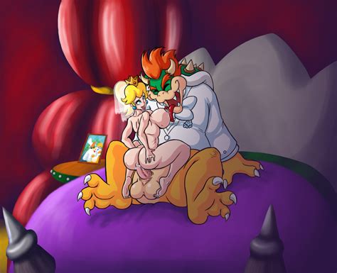 Bowser And Peach´s Wedding Night By Lordstevie Hentai