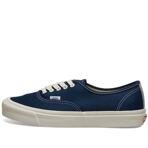 Vans Vault Og Authentic Lx Dress Blue And Wrought Iron End
