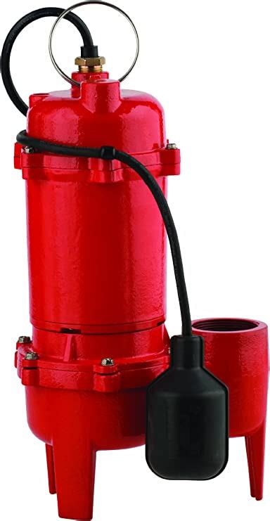 Red Lion Rl Wc Ta Hp Gph Sewage Pump With Tethered Switch Cast Iron Amazon Ca Tools
