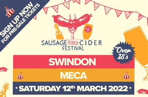Sausage And Cider Fest Meca Swindon
