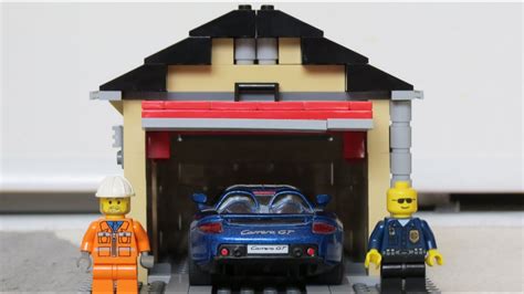 Lego Garage Build Time Lapse Hd Youtube