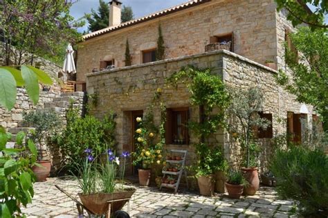 Traditional Stone House In Peloponnese Greece Argos Villas