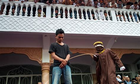 Indonesia’s Aceh Province Debates Public Floggings For Homosexuality World News The Guardian
