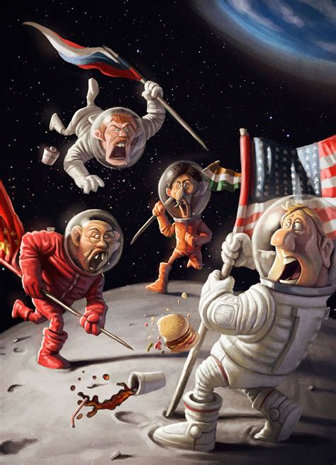 Funny And Magnificent Caricature Illustrations By Tiago Hoisel