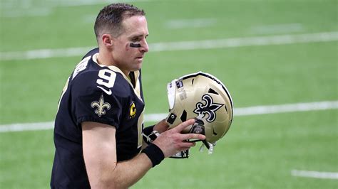 Brees, playing just a few weeks after breaking 11 ribs, threw three interceptions. The 'scar' on Drew Brees' face isn't actually a scar ...