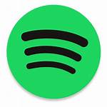 Spotify Icon Transparent Listen App Play Logos