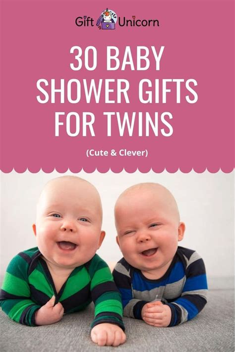 Adorable And Practical Baby Shower Ts For Twins
