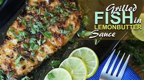 Pan Grilled Fish In Lemon Butter Sauce Seafood Recipe Recipesis