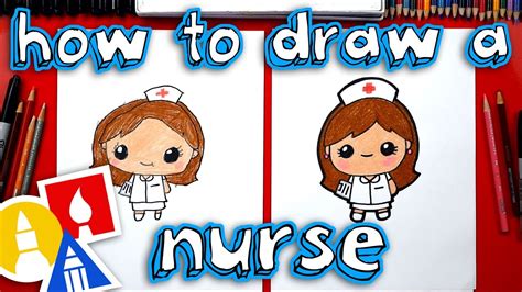 How To Draw Cartoon Nurse Youtube