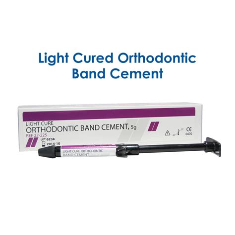 Light Cured Orthodontic Band Cement Orthodontic Supply And Equipment