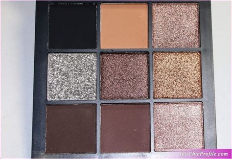 Huda Beauty Smokey Obsessions Eyeshadow Palette Review Photos