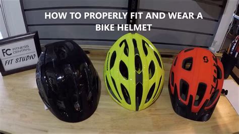 How To Properly Fit And Wear A Bike Helmet Youtube