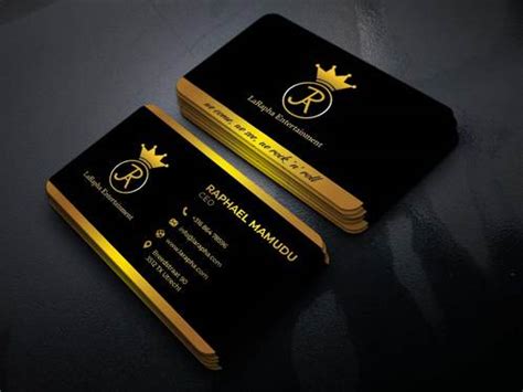Include your business logo and choice of card stock. Luxury Business Cards Printing