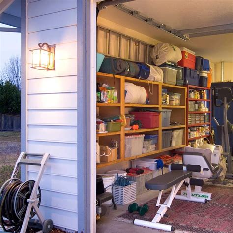 20 Garage Shelf Organization Ideas