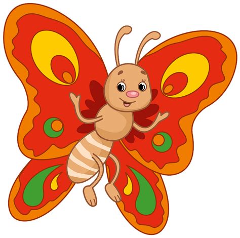 Children Butterfly Clipart