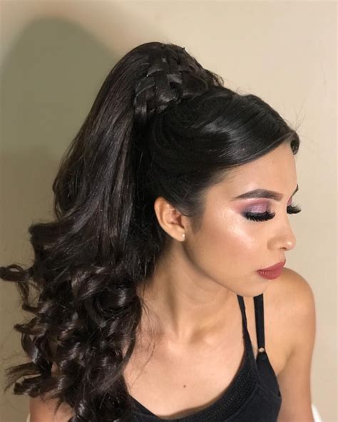 6 Popular Hairstyle Ideas For Quinceañeras In 2020 Quince Hairstyles