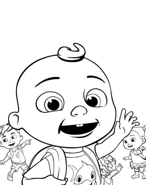 Cody Cocomelon Coloring Pages Coloring Pages