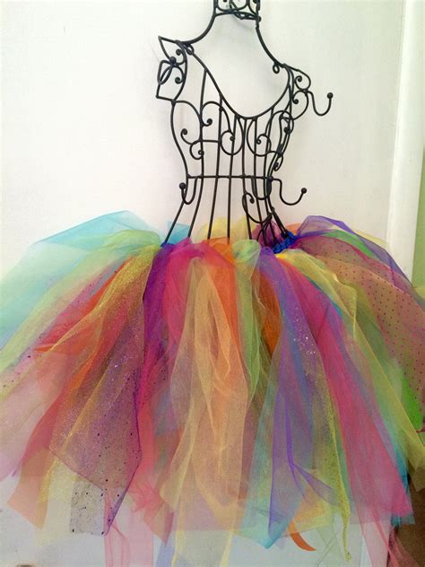 Rainbow Crazy Tutu Skirt