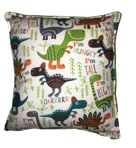 Dinosaur Pillow Cute Soft Flannel Pillow Kid Safe 100 Hypoallerg Aftcra