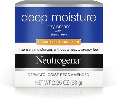 3 Pack Neutrogena Deep Moisture Day Cream Spf 20 225 Oz Walmart