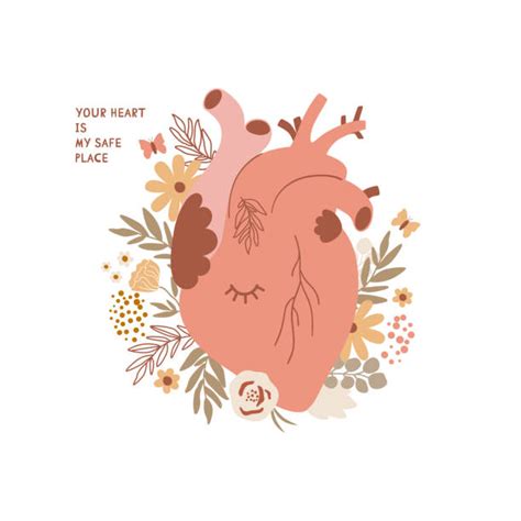 140 Cartoon Of Anatomical Heart Tattoo Designs Stock Illustrations