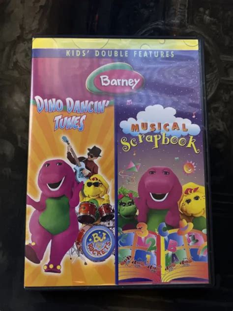 Barney Dino Dancin Tunesmusical Scrapbook Dvd 2015 2 Disc Set 0