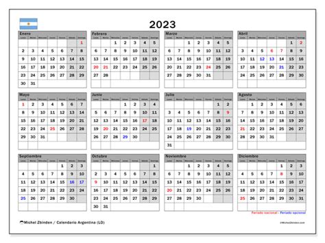 Feriados Argentina Calendario