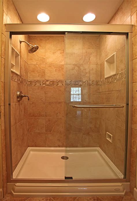 Many customers decide to ditch the traditional combination shower/tub and opt for spacious standalone showers. Small Bathroom Shower Design - Architectural Home Designs