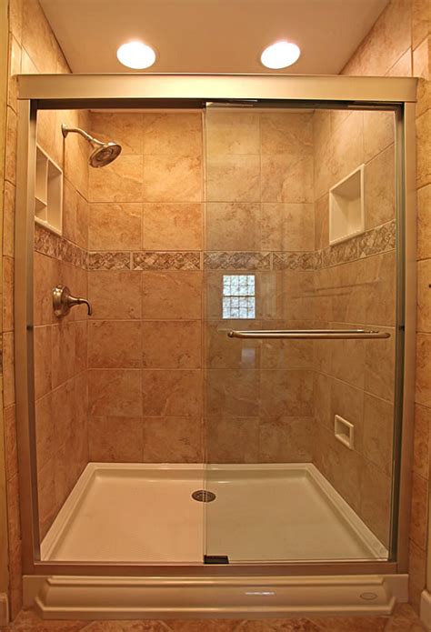 You can find many prefabricated shower enclosures in this shape in almost any size. Small Bathroom Shower Design - Architectural Home Designs