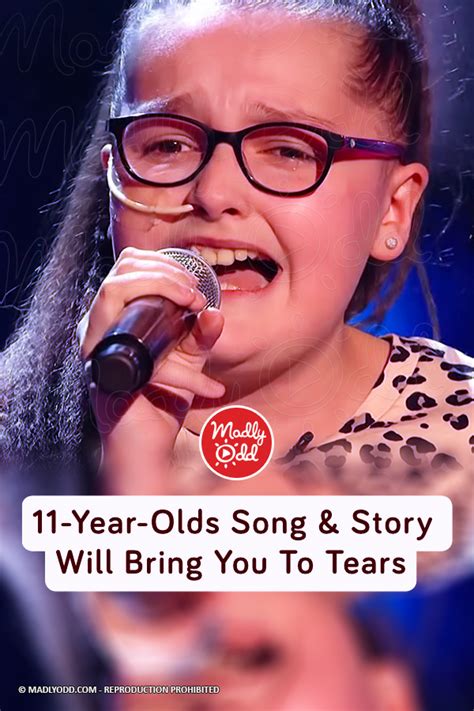 Pin 11 Year Olds Song And Story Will Bring You To Tears Madly Odd