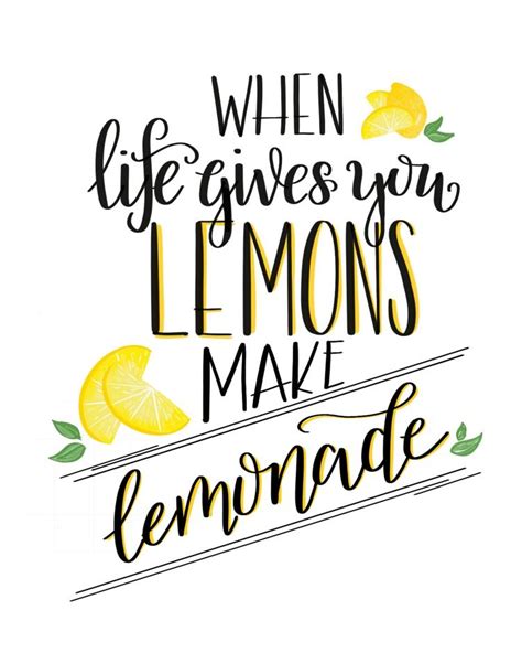 Life Gives You Lemons Make Lemonade Susanna Hutcherson
